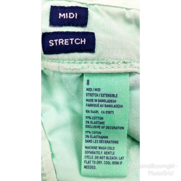 Vintage AEO midi shorts green 8 - Picture 5 of 6